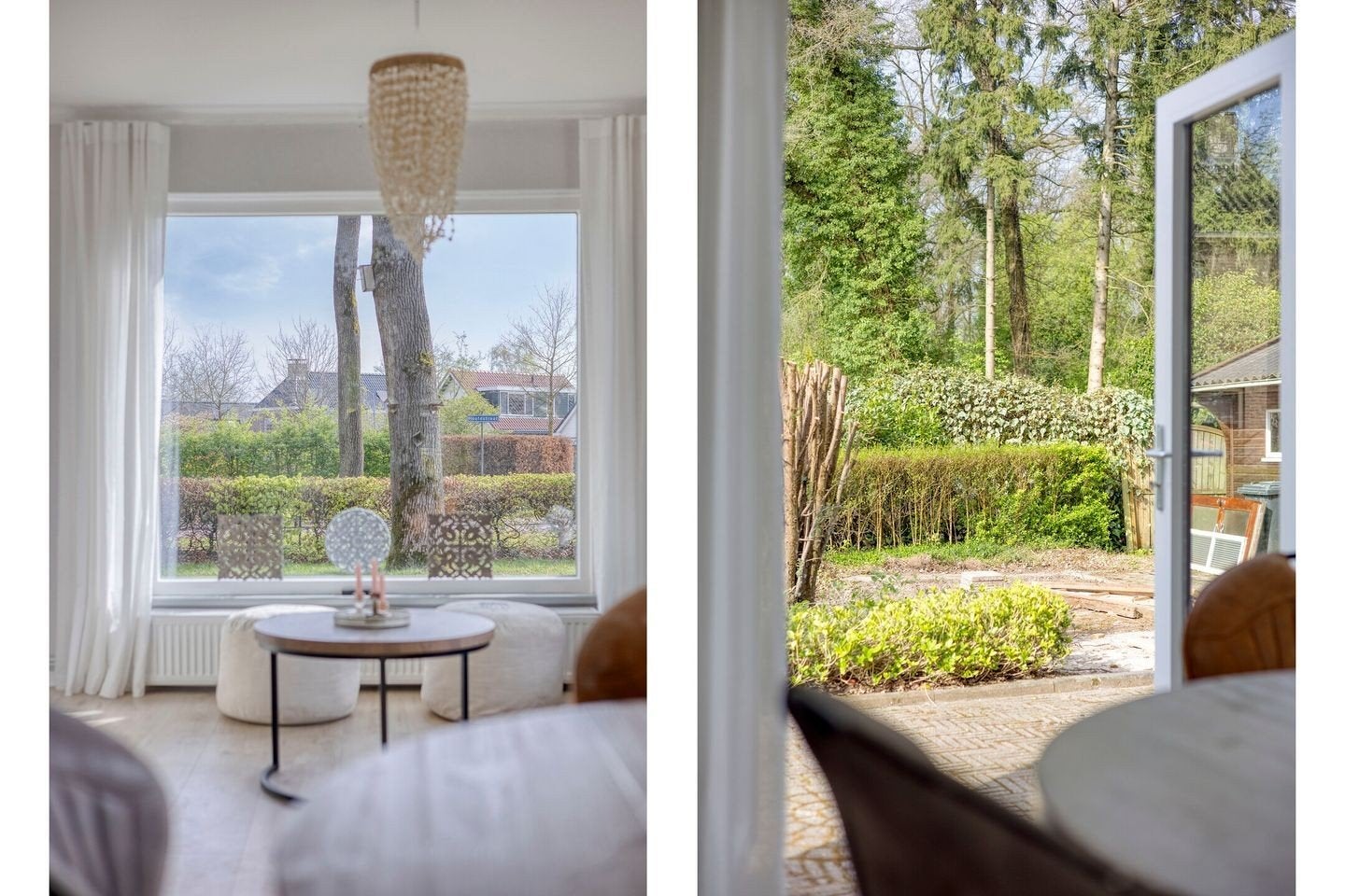 Kroonluchter / hanglamp van kleine schelpen, Ophalen of Verzenden, Zo goed als nieuw, Natuurlijk materiaal, Bohemian, Kust, Natuurlijk