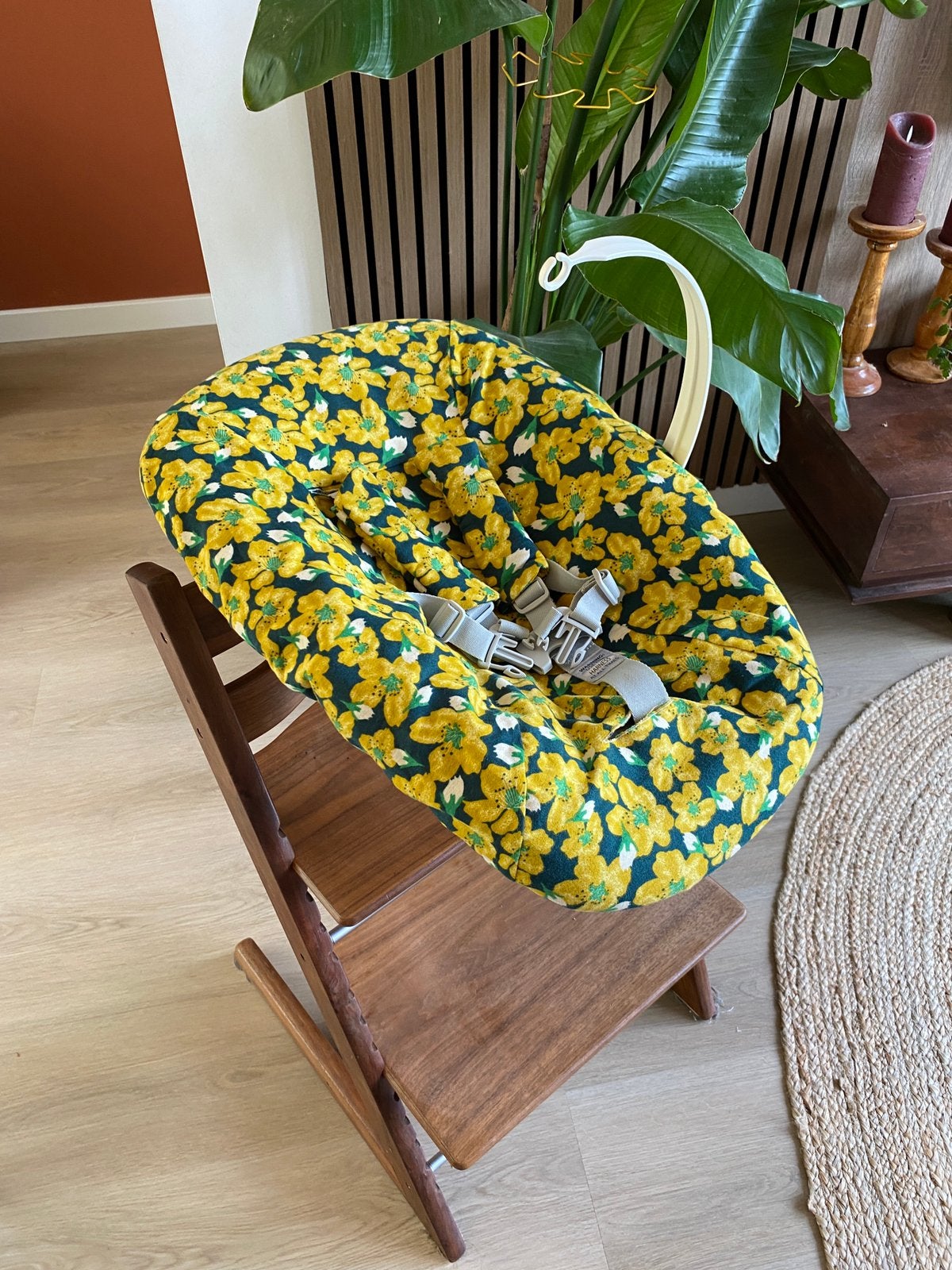 Van katoen - hoes voor Newborn set van stokke tripp trapp, Kinderen en Baby's, Ophalen of Verzenden, Nieuw, Meegroeistoel, Stoelverkleiner