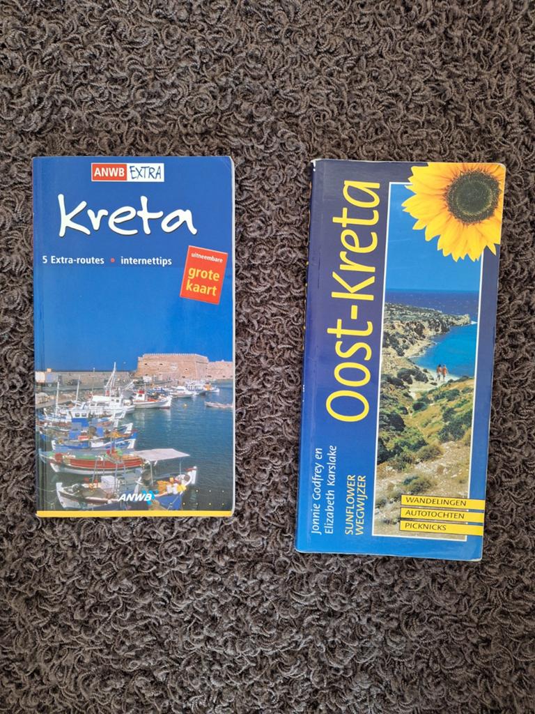 ANWB Extra Kreta & Sunflower Oost-Kreta Reisgidsen, Boeken, Reisgidsen, Gelezen, Europa, Diverse auteurs, Ophalen of Verzenden