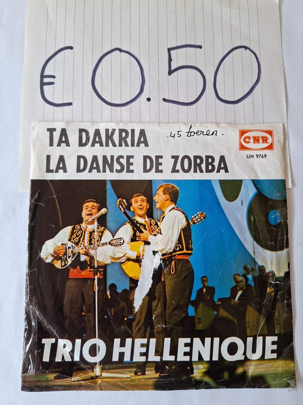 Trio Hellenique, Ophalen of Verzenden, Gebruikt, 7 inch