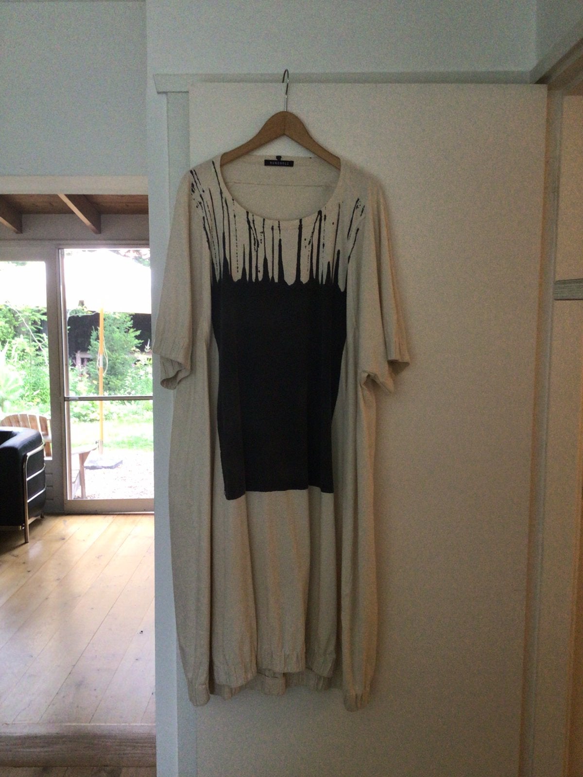 Rundholz print jurk Mainline, Beige, Maat 42/44 (L), Ophalen of Verzenden, Zo goed als nieuw