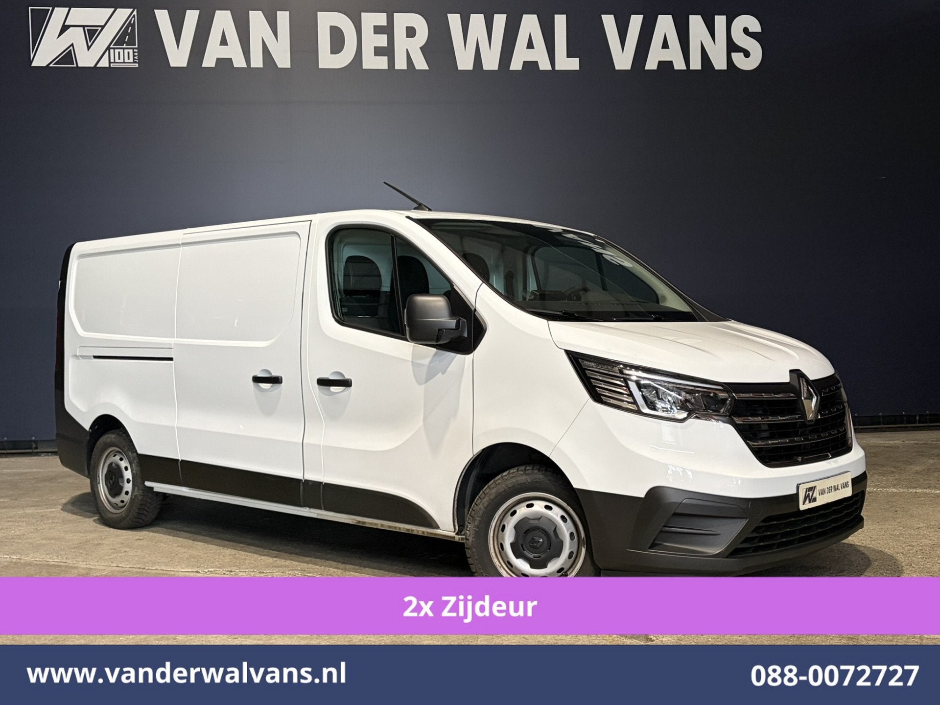 Renault Trafic 2.0 Blue dCi 131pk L2H1 Euro6 Airco | 2x zijd, Auto's, Bestelauto's, Voorwielaandrijving, 1940 kg, Gebruikt, 4 cilinders