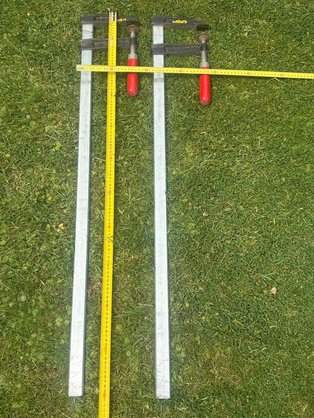 Bessey Lijmklemmen 110x14 cm | Zware Uitvoering DIN 5117, Ophalen of Verzenden, Zo goed als nieuw