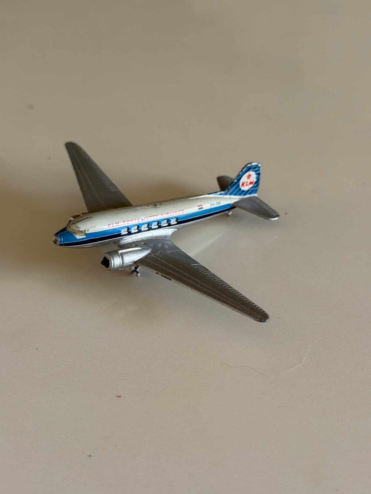 KLM Schabak verzamelvliegtuigje 1986 - PH-DAI, Verzamelen, Ophalen of Verzenden, Gebruikt, Schaalmodel