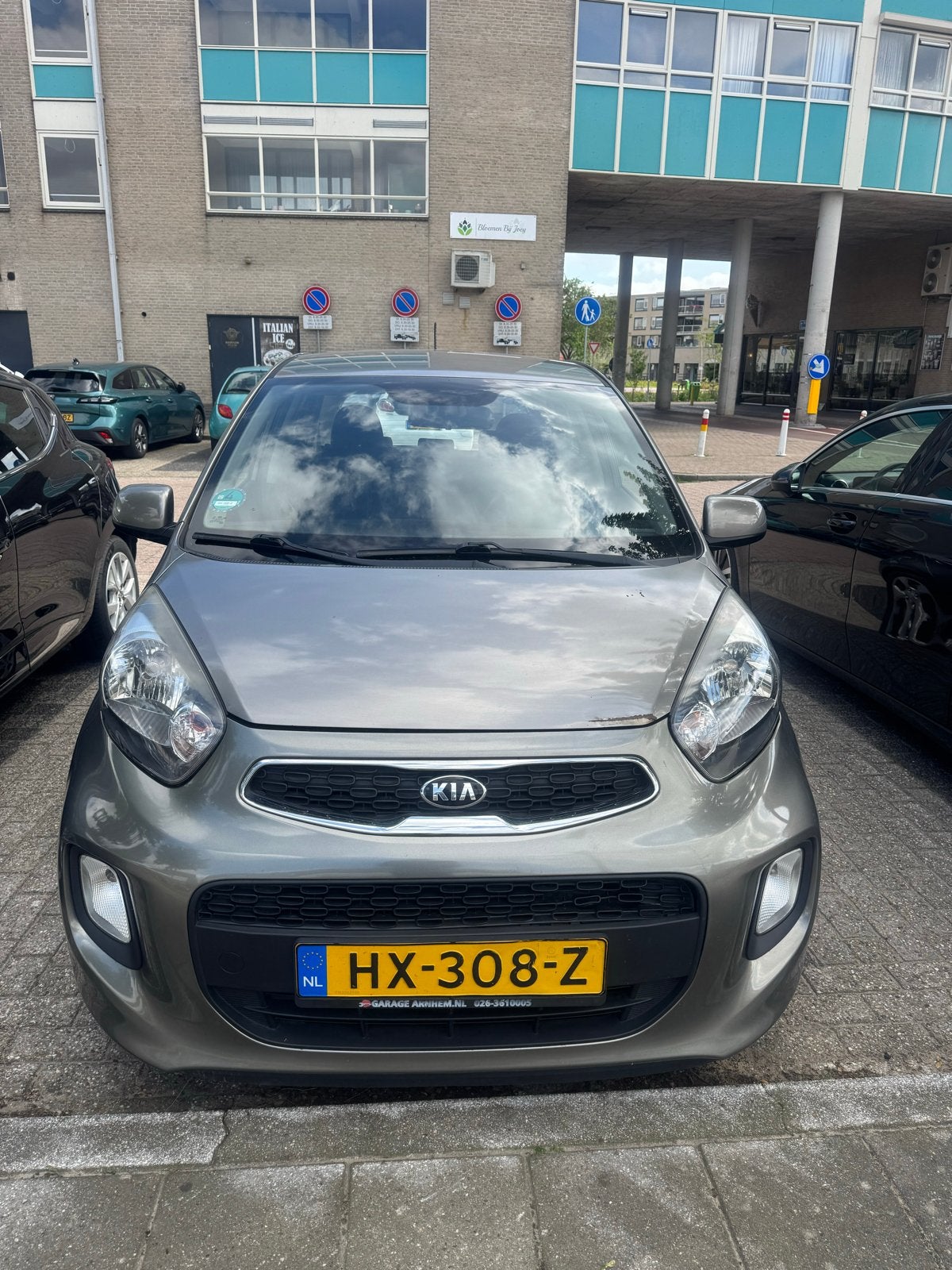 Kia Picanto 1.0 Cvvt 5-DRS 2016 Grijs, Origineel Nederlands, 24 km/l, Handgeschakeld, Particulier
