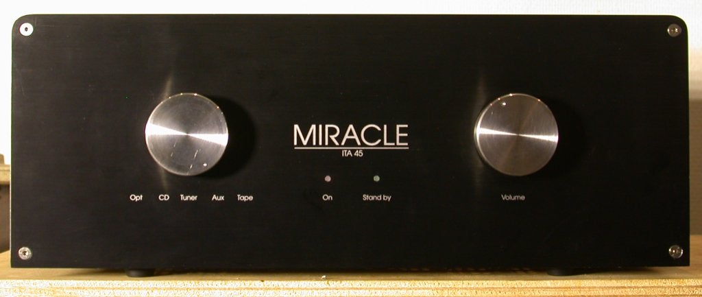 buizenversterker Miracle, Ophalen, Versterker