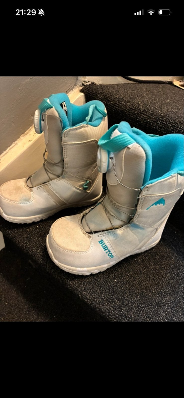 Burton Grom Boa Snowboard Boots - Kinderen, Ophalen of Verzenden, Gebruikt, Snowboots