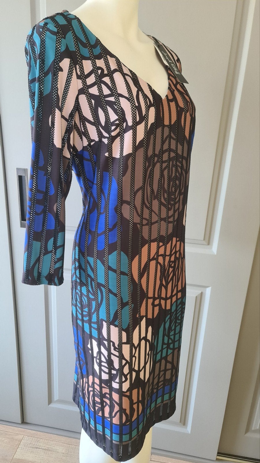 Nieuwe jurk Joseph Ribkoff 38 M bloemen multicolor, Ophalen of Verzenden