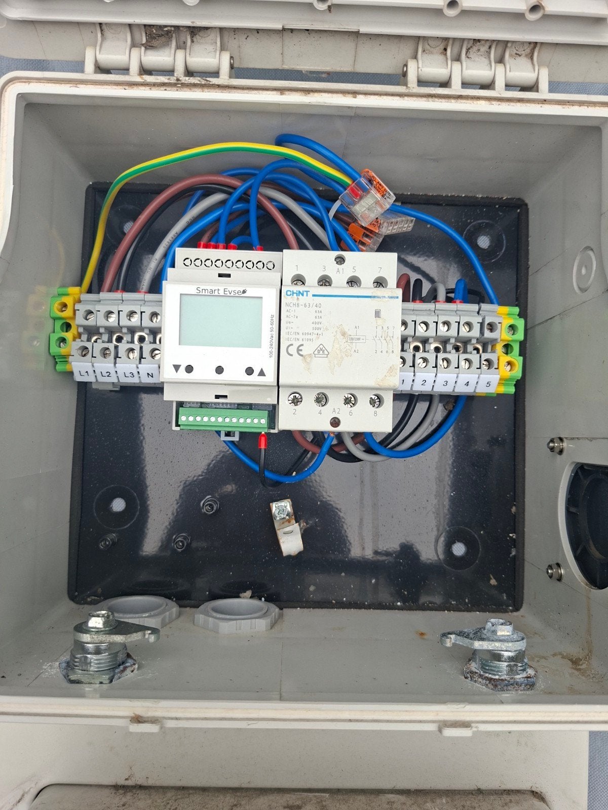 EVHUB Laadpaal met Smart Evse meter, Ophalen, Gebruikt, Laadpaal