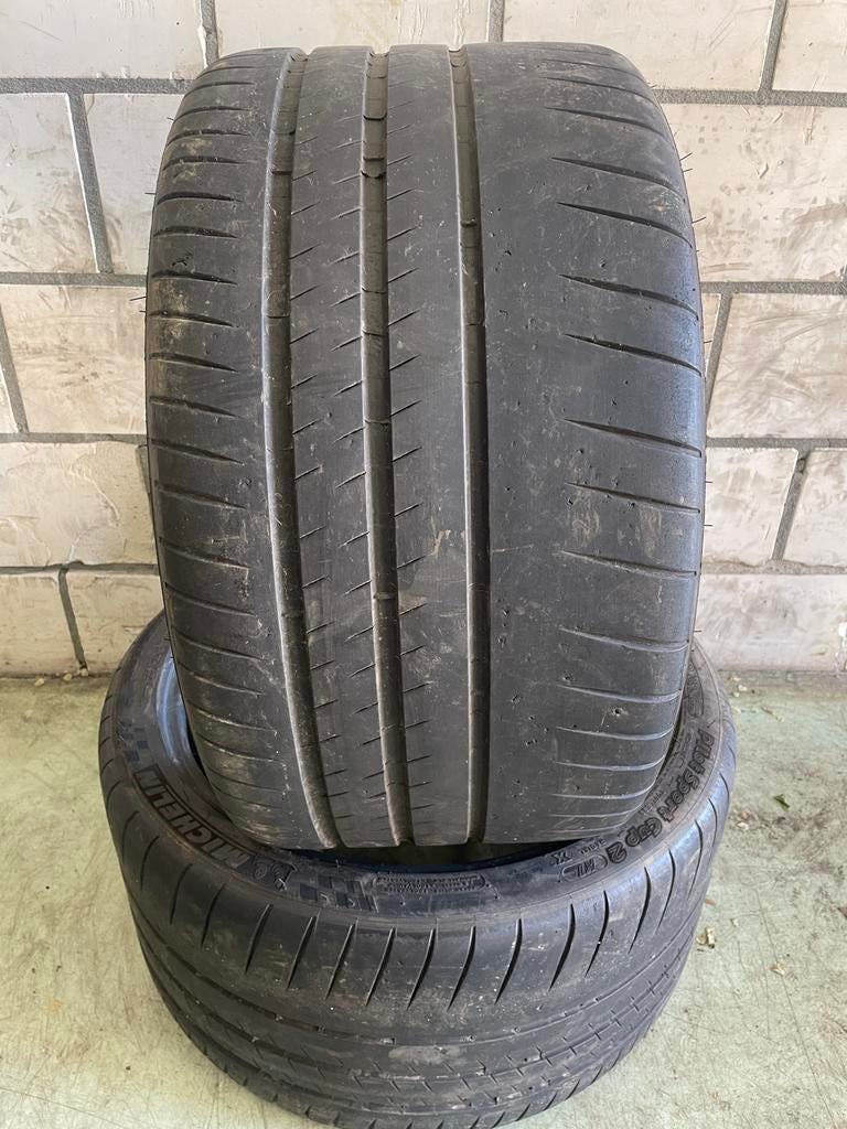 Set van 2: Michelin Pilot Sport Cup 2 315/35ZR20 104Y, Gebruikt, Ophalen of Verzenden, Berkvens, Band(en)