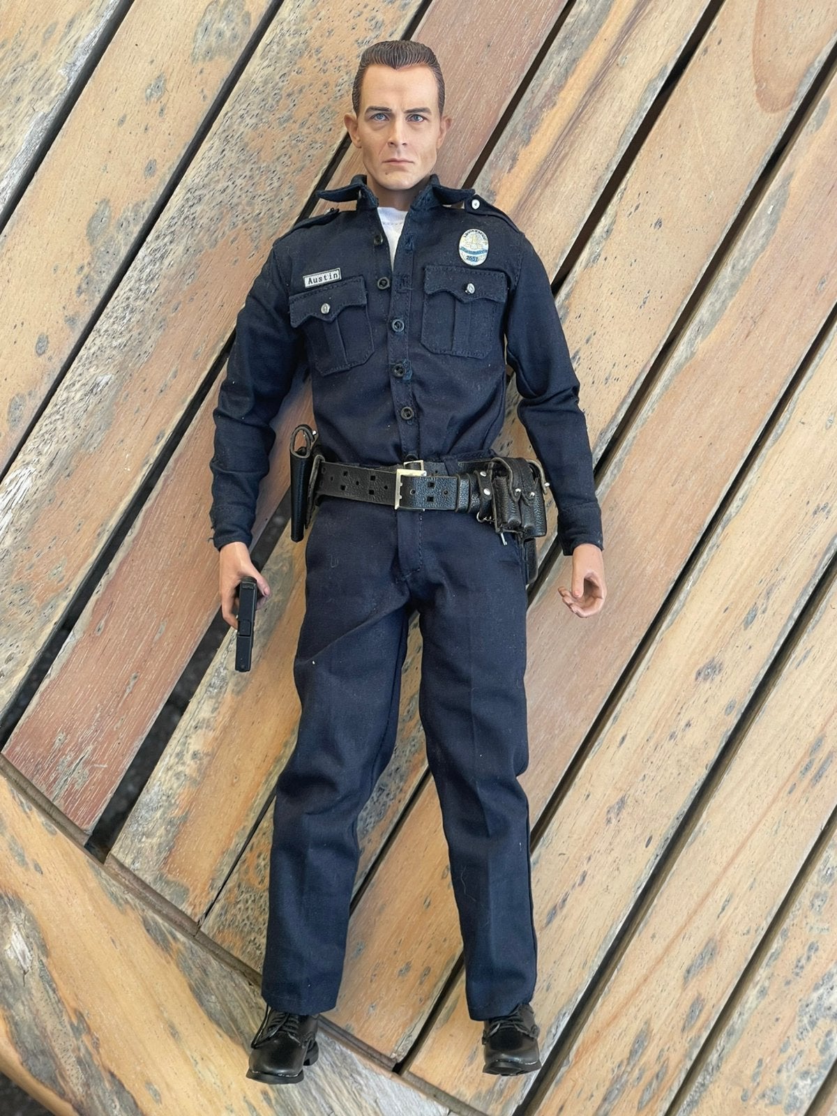 Terminator 2 T-1000 Robert Patrick 1/6, Verzamelen, Ophalen of Verzenden, Zo goed als nieuw