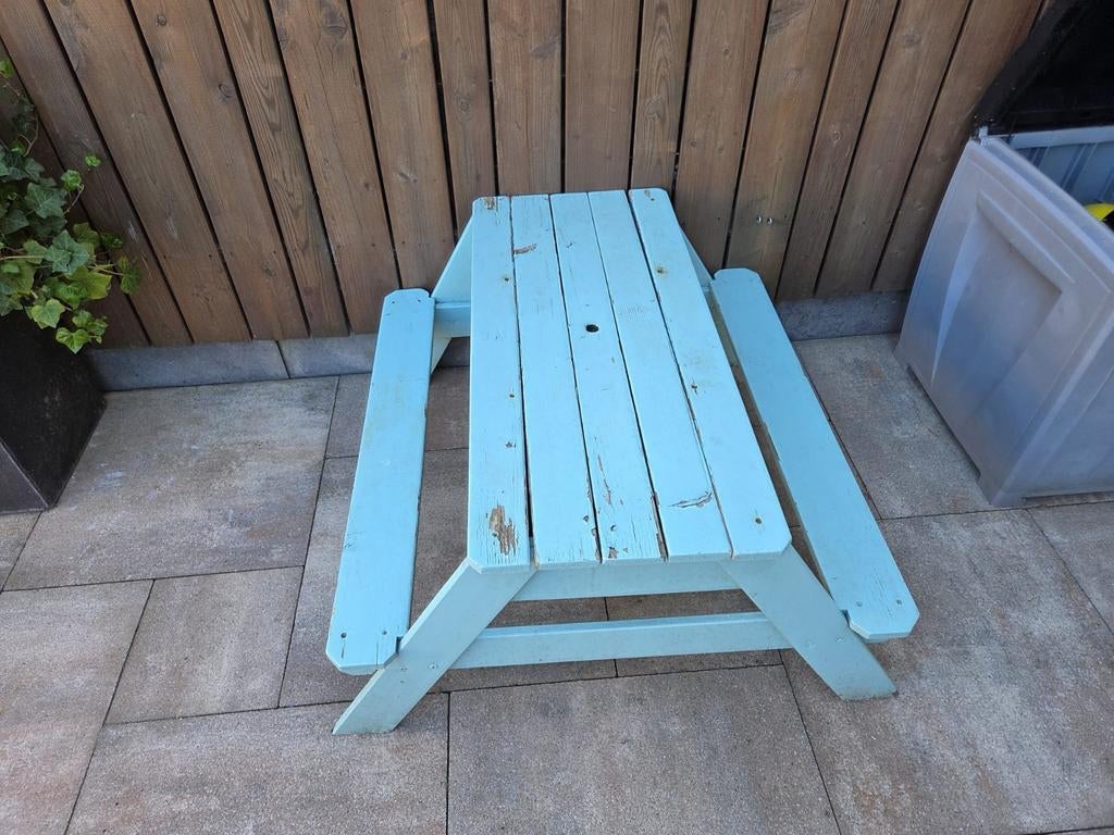 Kind Picnic tafel, Ophalen