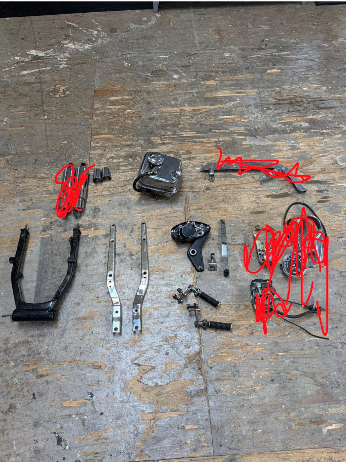 Diverse shovelhead onderdelen, Harley, Straat 4, Ophalen of Verzenden, Gebruikt