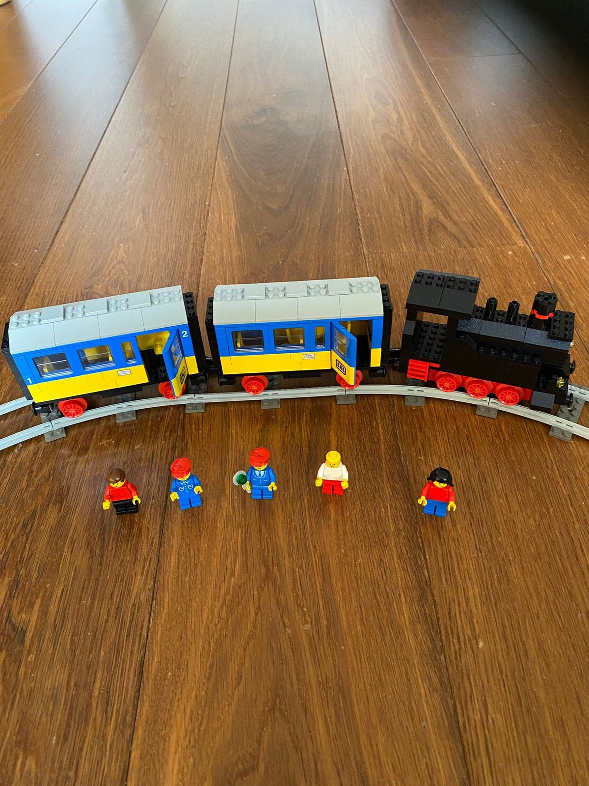 Lego Passagier Trein met Rails 7710, Ophalen of Verzenden, Zo goed als nieuw, Lego