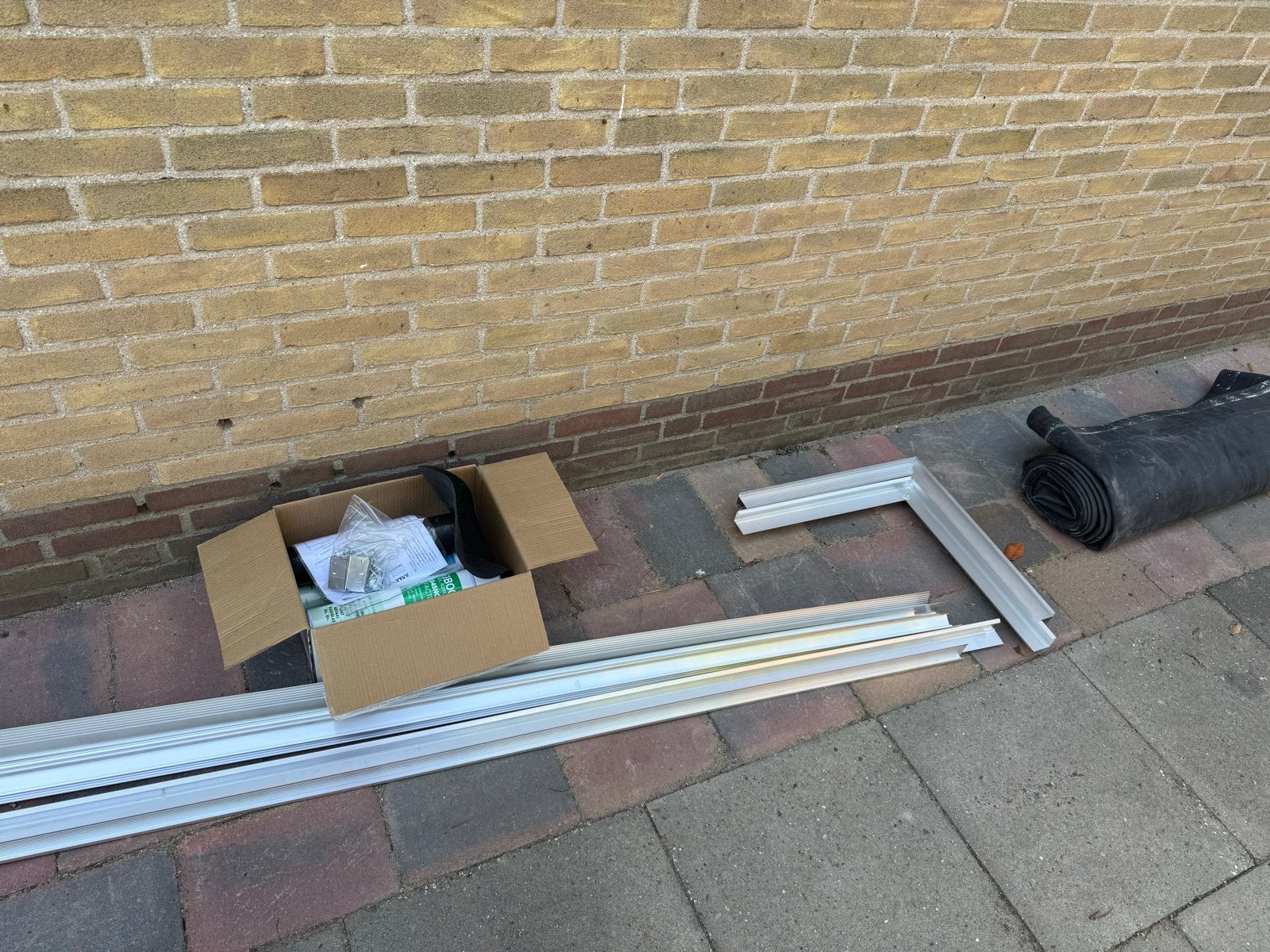 EPDM dakbedekking en toebehoren 15m2, Overige materialen, Nieuw, 15 m² of meer, Ophalen