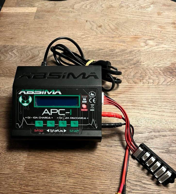 Absima APC-1 balance lader 1-6S LiPo / NiMH etc 80W - 230V, Ophalen of Verzenden, Zo goed als nieuw, Overige schalen, Onderdeel