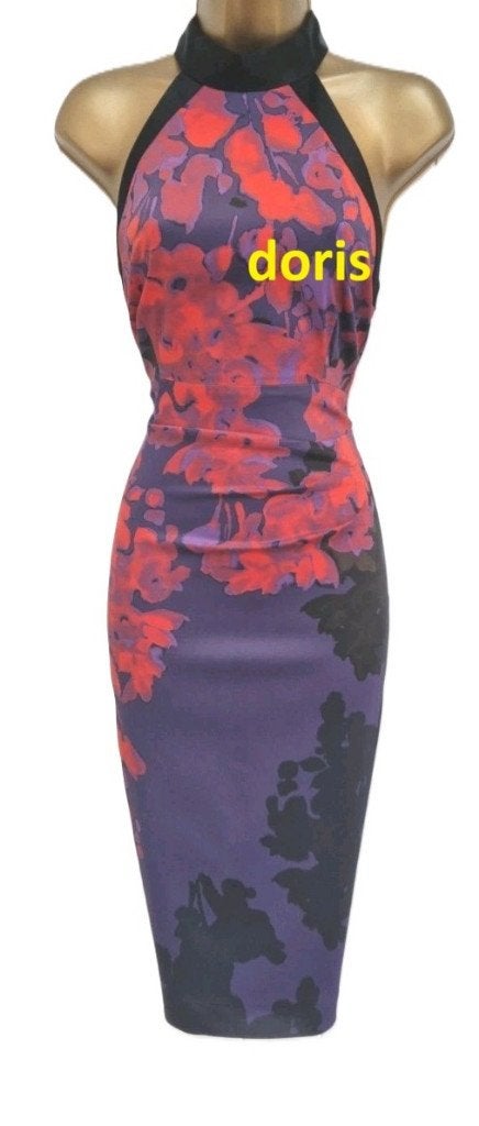 jurk Karen Millen maat 16/44 oksel tot oksel 47 rek 50 cm, Maat 42/44 (L), Ophalen of Verzenden, Zo goed als nieuw, Boven de knie