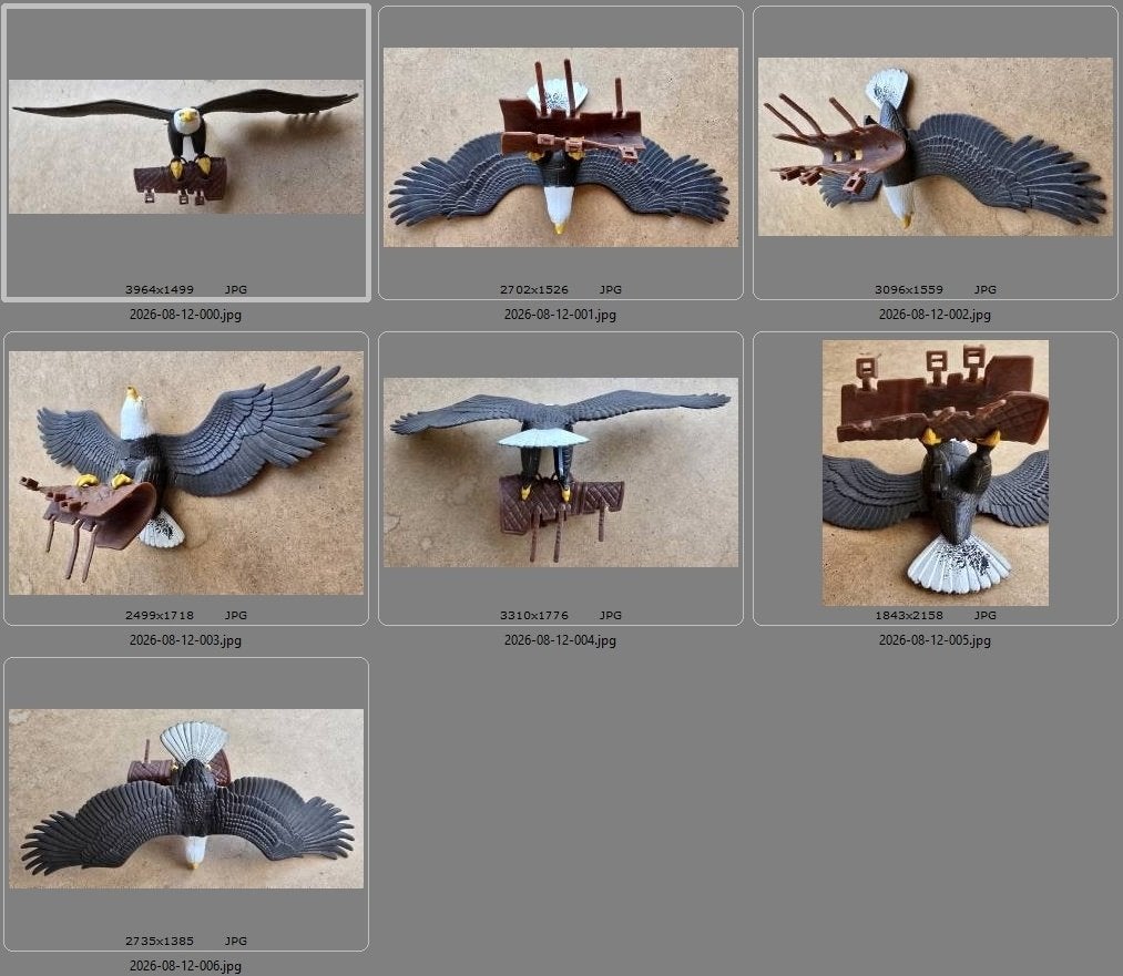 Vintage jaren 70 Mattel Big Jim / Josh Eagle (adelaar 1973), Ophalen of Verzenden, Zo goed als nieuw, Overige typen