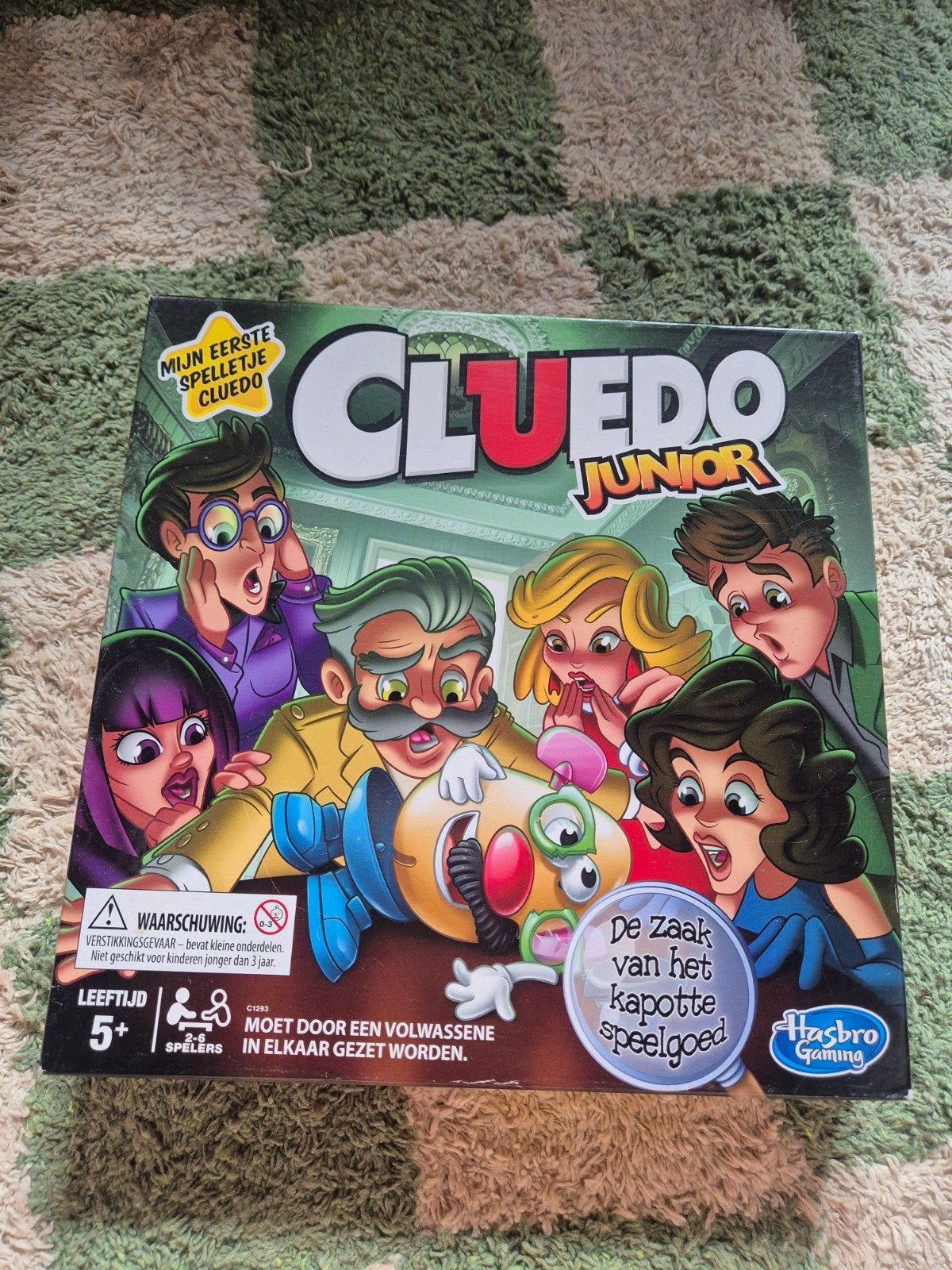 Cluedo Junior - Mijn eerste spelletje Cluedo (compleet), Hobby en Vrije tijd, Gezelschapsspellen | Bordspellen, Drie of vier spelers