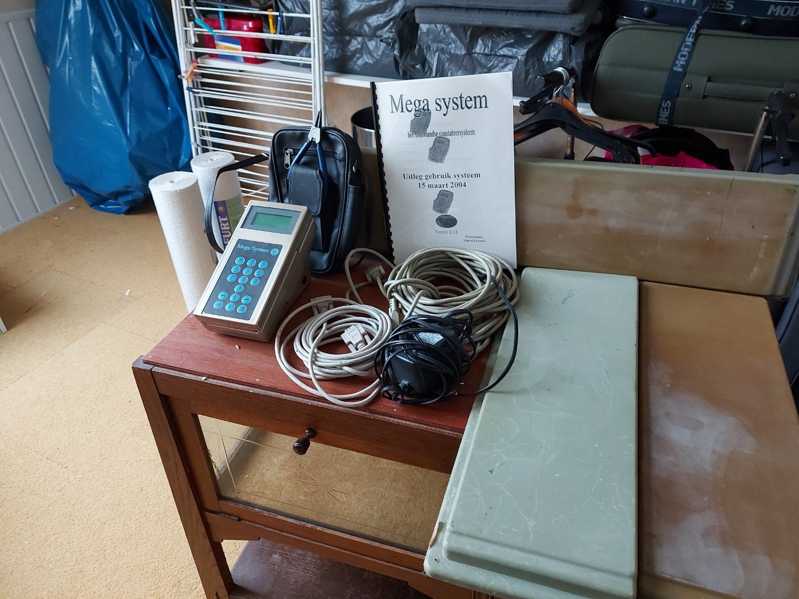 duiven klok met platen en kopel draaden  voor beginners, Ophalen of Verzenden