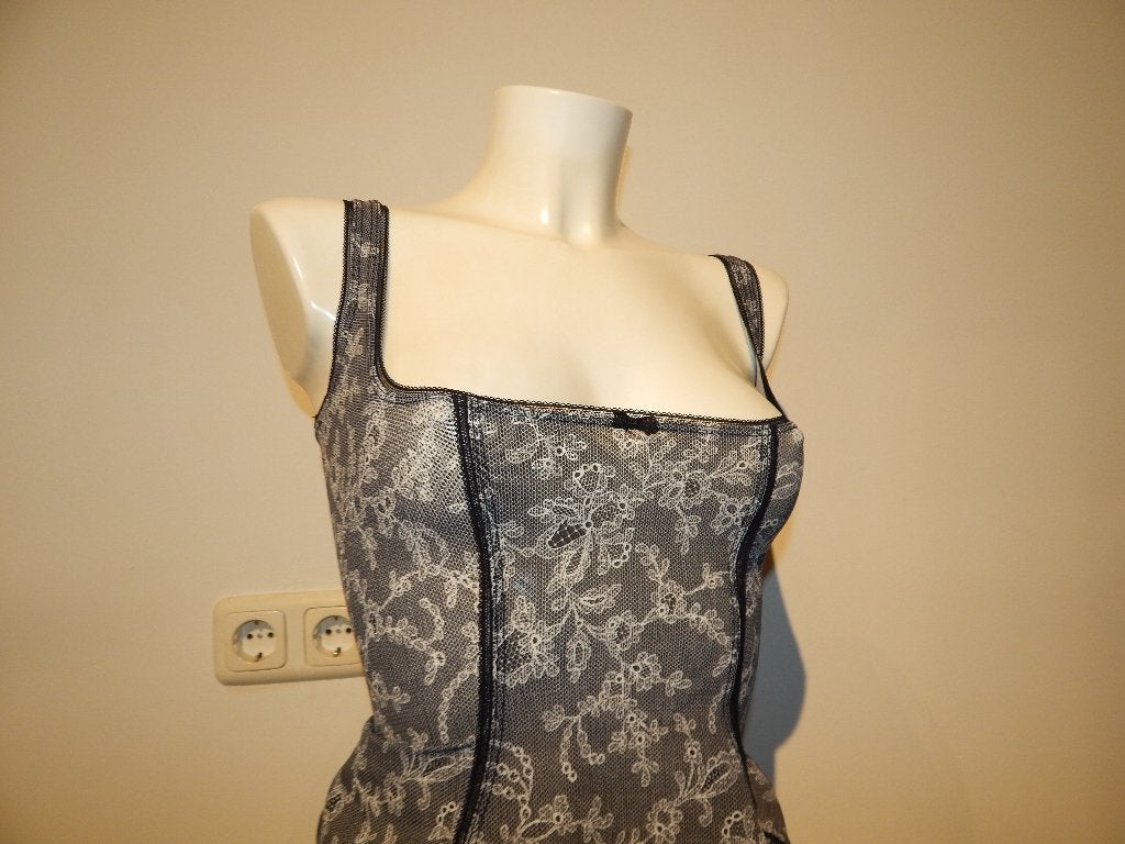 Wolford corrigerende stretch body in print mooi EU 38, Wolford, Verzenden, Meerkleurig, Body of Korset
