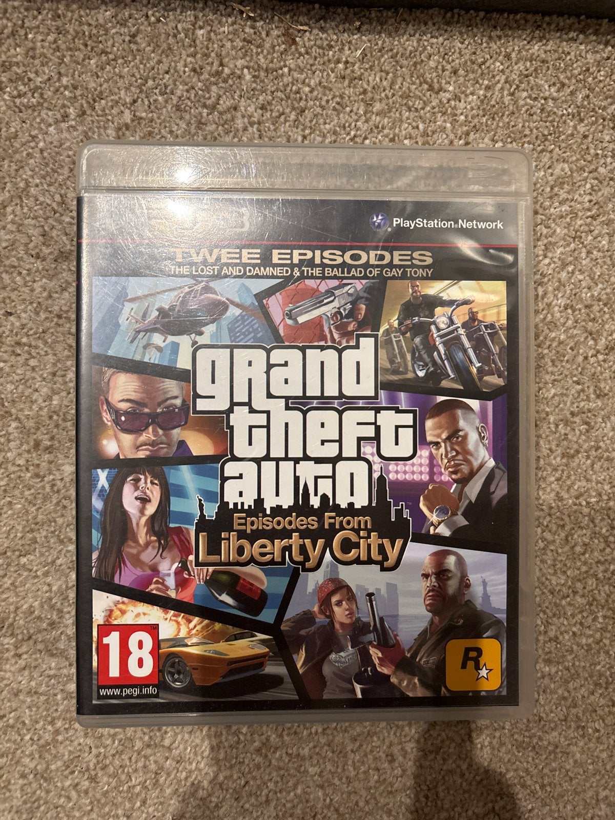 Grand Theft Auto: Episodes from Liberty City (PS3), Avontuur en Actie, Online, Gebruikt, Vanaf 18 jaar