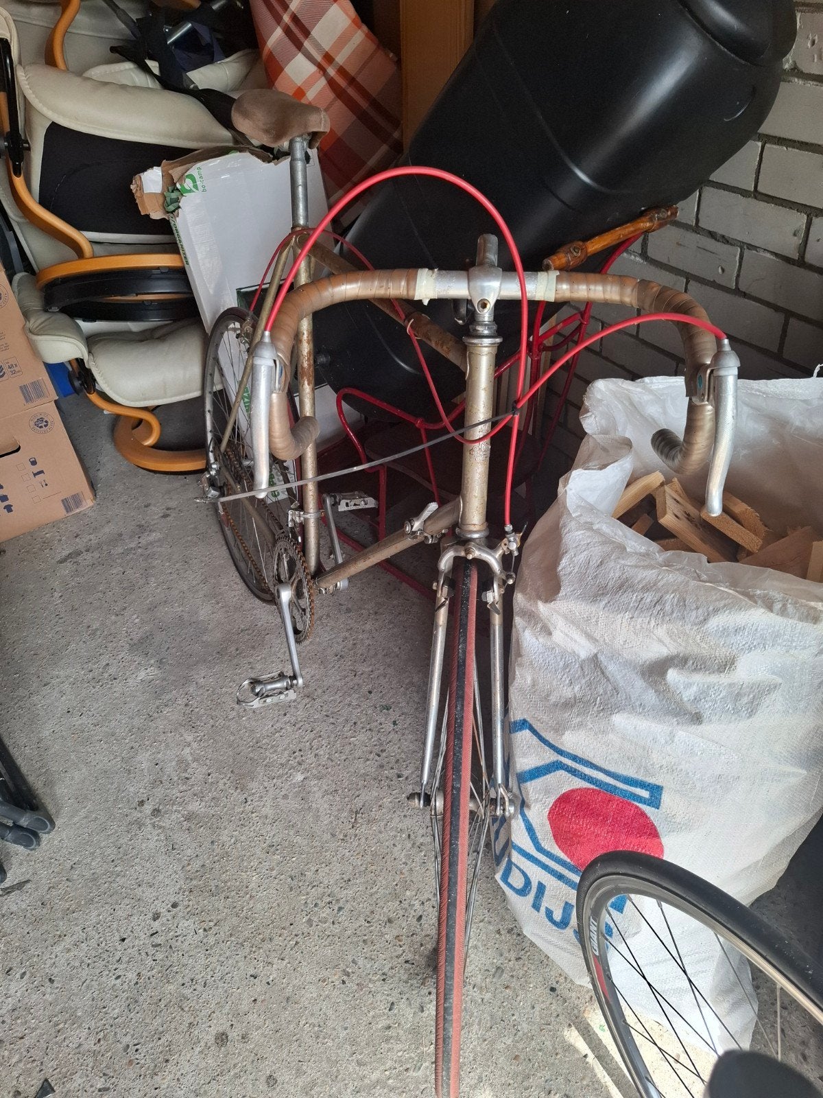 Vintage racefiets - Raleigh - Opknapper, Fietsen en Brommers, Ophalen, Gebruikt, Overige merken