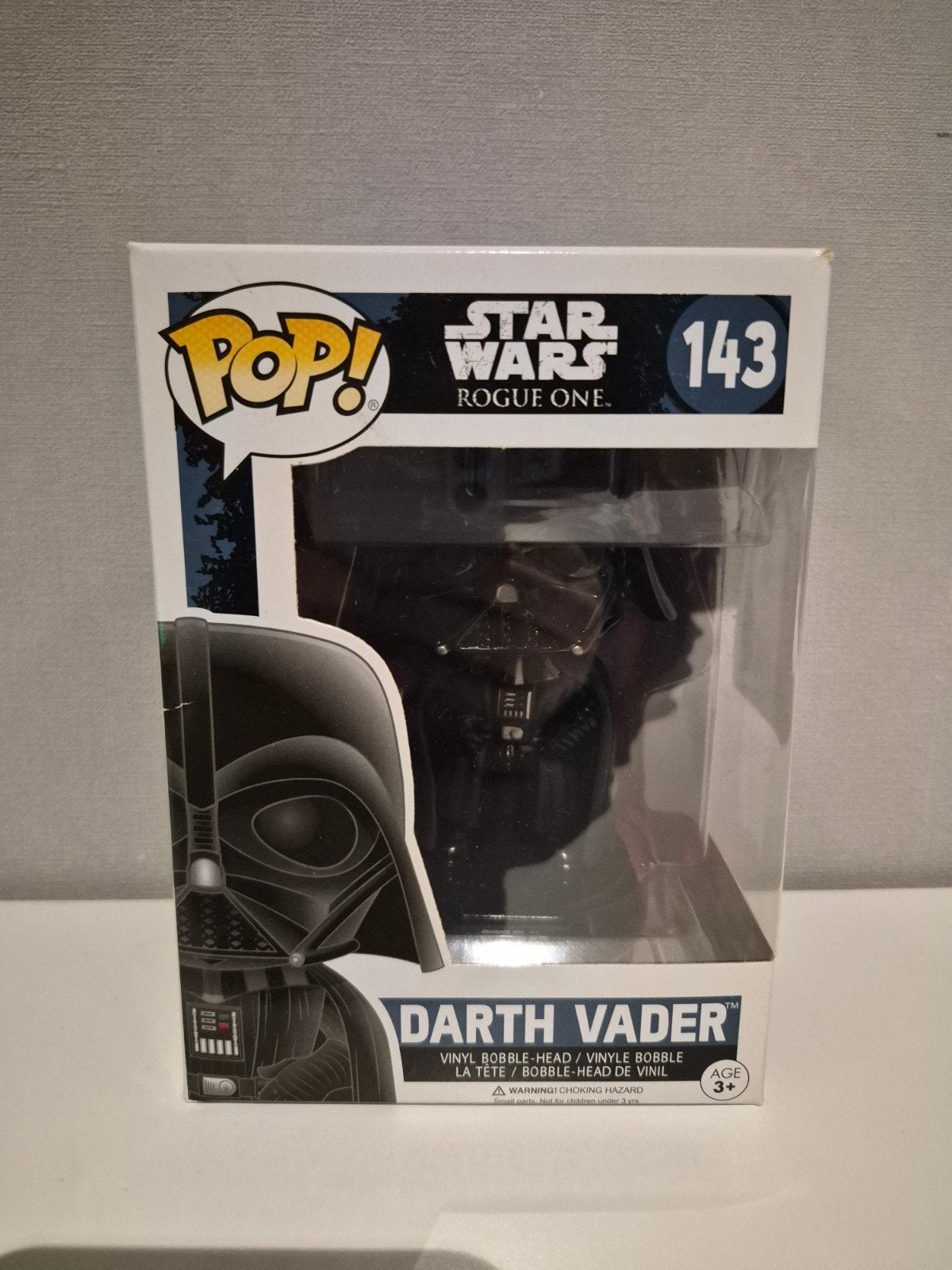 star wars funko pop darth vader 143, Verzenden, Zo goed als nieuw