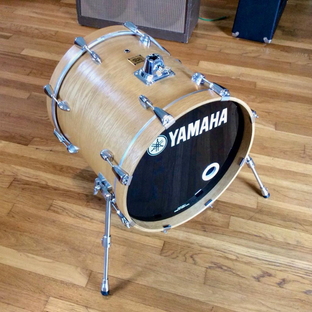 GEZOCHT: 18” Yamaha Oak Custom bassdrum, Ophalen, Gebruikt, Yamaha