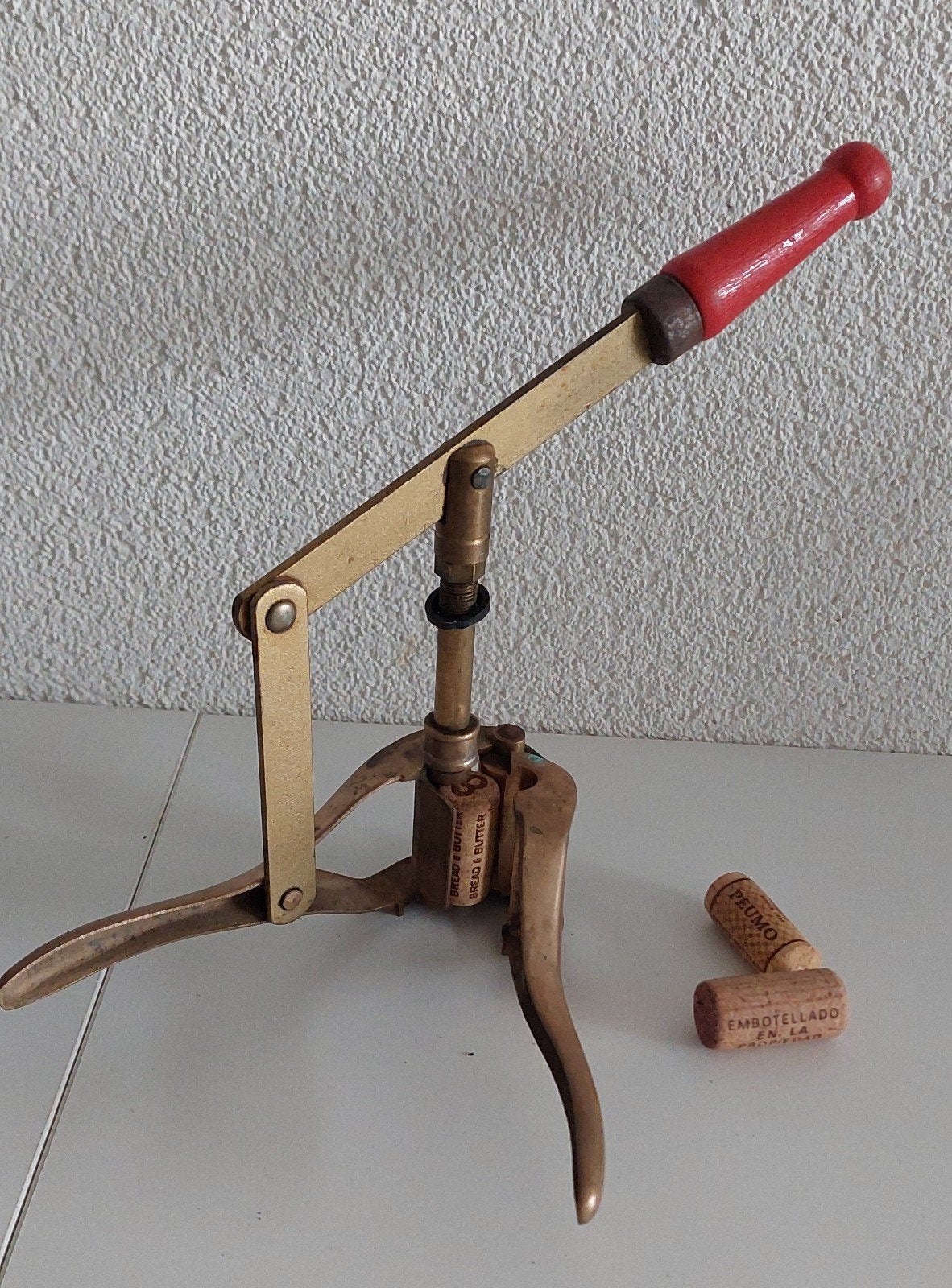 Vintage Franse Kurkmachine Sandri, Antiek en Kunst, Antiek | Woonaccessoires, Ophalen of Verzenden