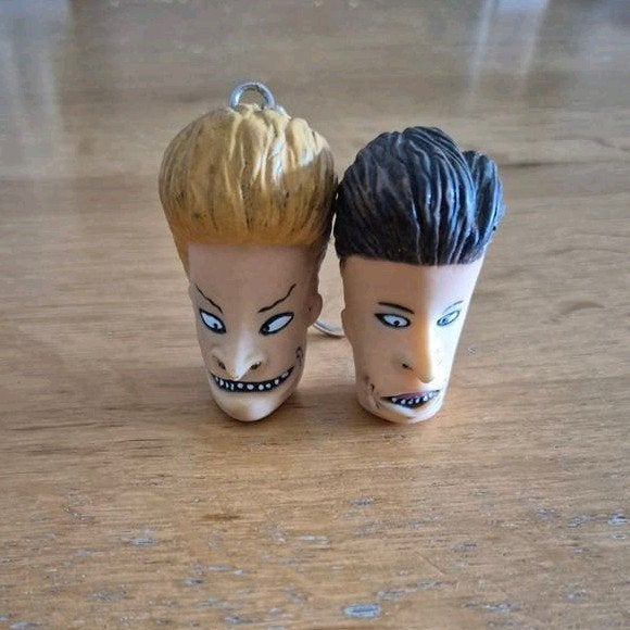 Beavis and Butt-Head sleutelhangers (set van 2), Ophalen of Verzenden, Nieuw, Knuffel of Figuurtje