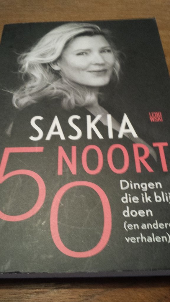 Saskia Noort - 50, Ophalen of Verzenden, Zo goed als nieuw, Saskia Noort, Nederland