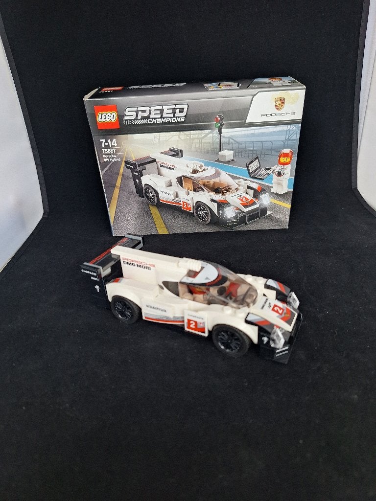 LEGO Speed Champions Porsche 919 Hybrid 75887   div., Lego, Zo goed als nieuw, Complete set, Speed Champions
