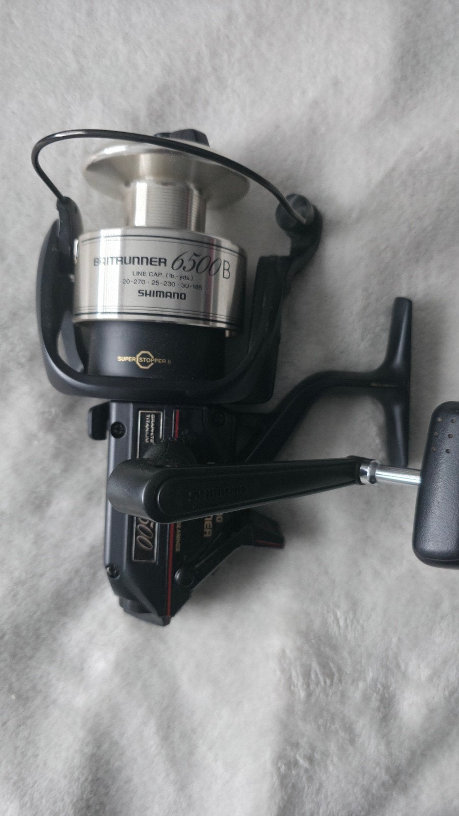 Shimano Baitrunner 6500B, Watersport en Boten, Ophalen of Verzenden, Gebruikt, Molen