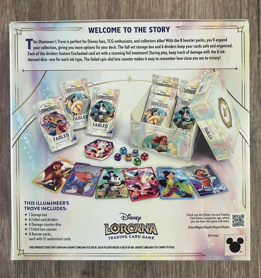 Fabled illumineer’s trove nieuw - Disney Lorcana, Verzenden, Nieuw