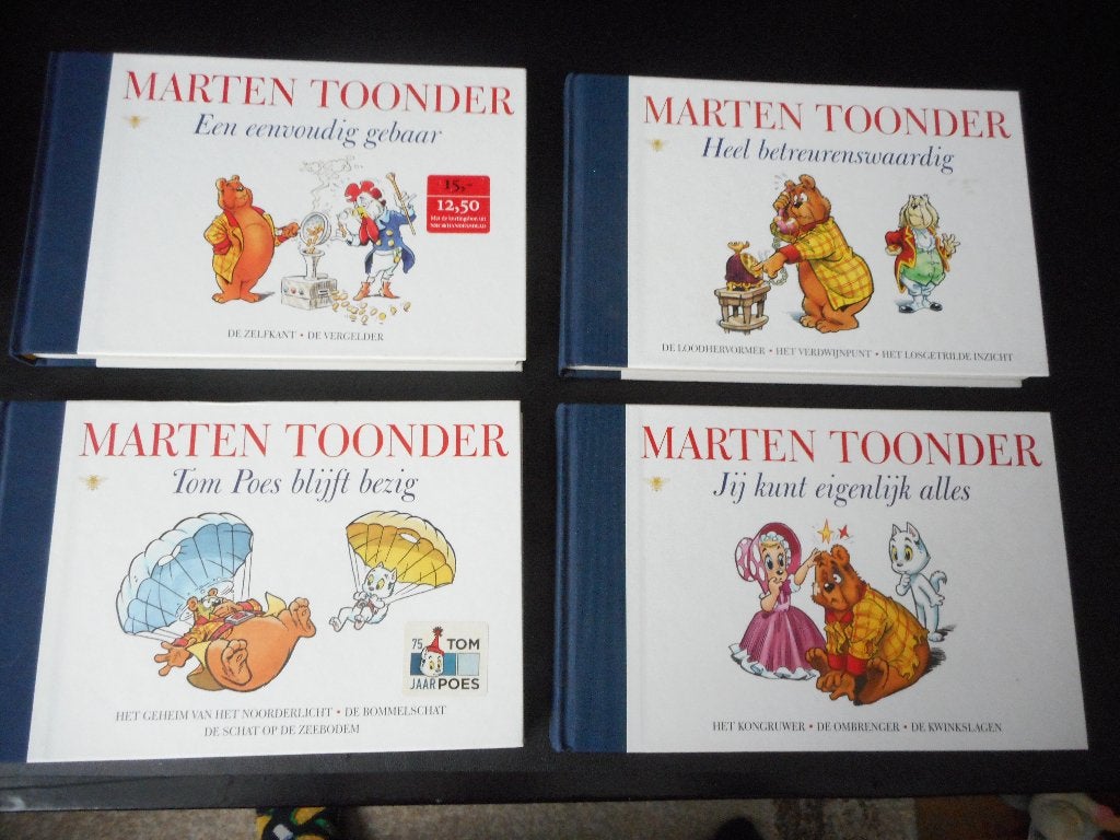 8 boekjes van Ollie B. Bommel blauwe reeks, Boeken, Meerdere stripboeken, Ophalen of Verzenden, Zo goed als nieuw, Marten Toonder
