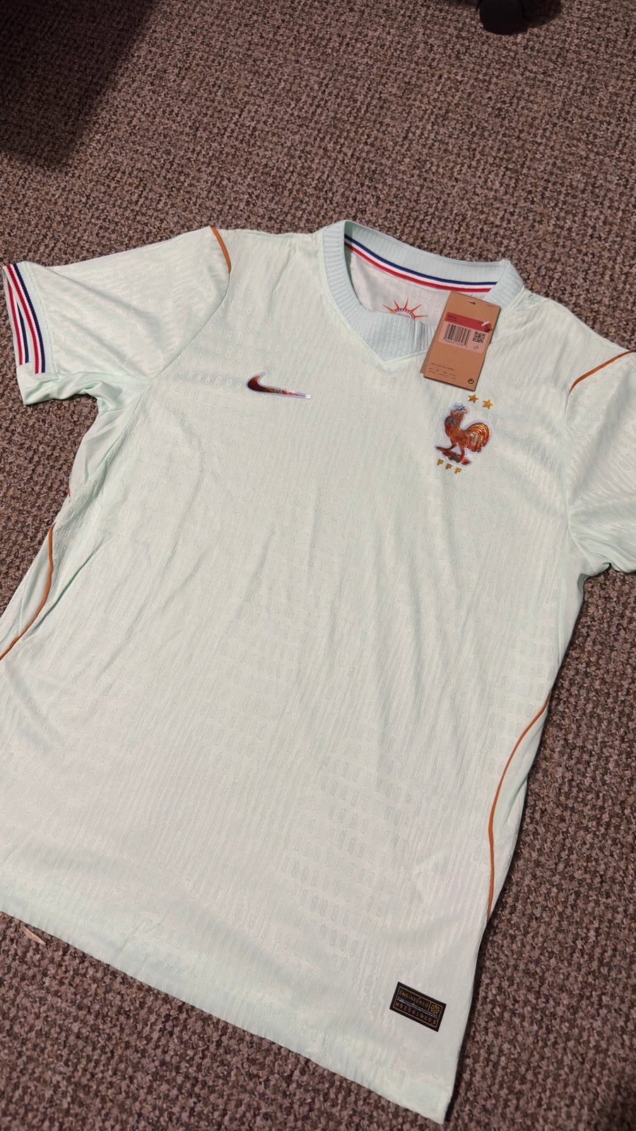 Nike Frankrijk Aero-Fit Voetbalshirt Maat L Nieuw, Maat L, Ophalen of Verzenden, Nieuw, Shirt