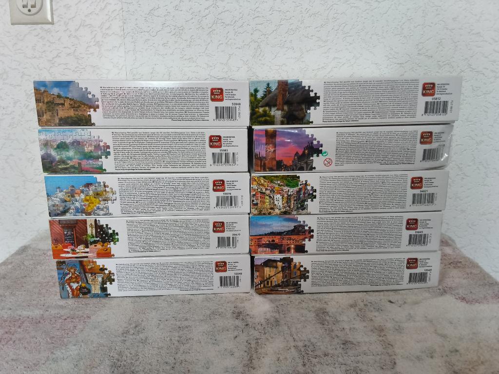 Legpuzzel, Ophalen, 500 t/m 1500 stukjes, Gebruikt, Legpuzzel