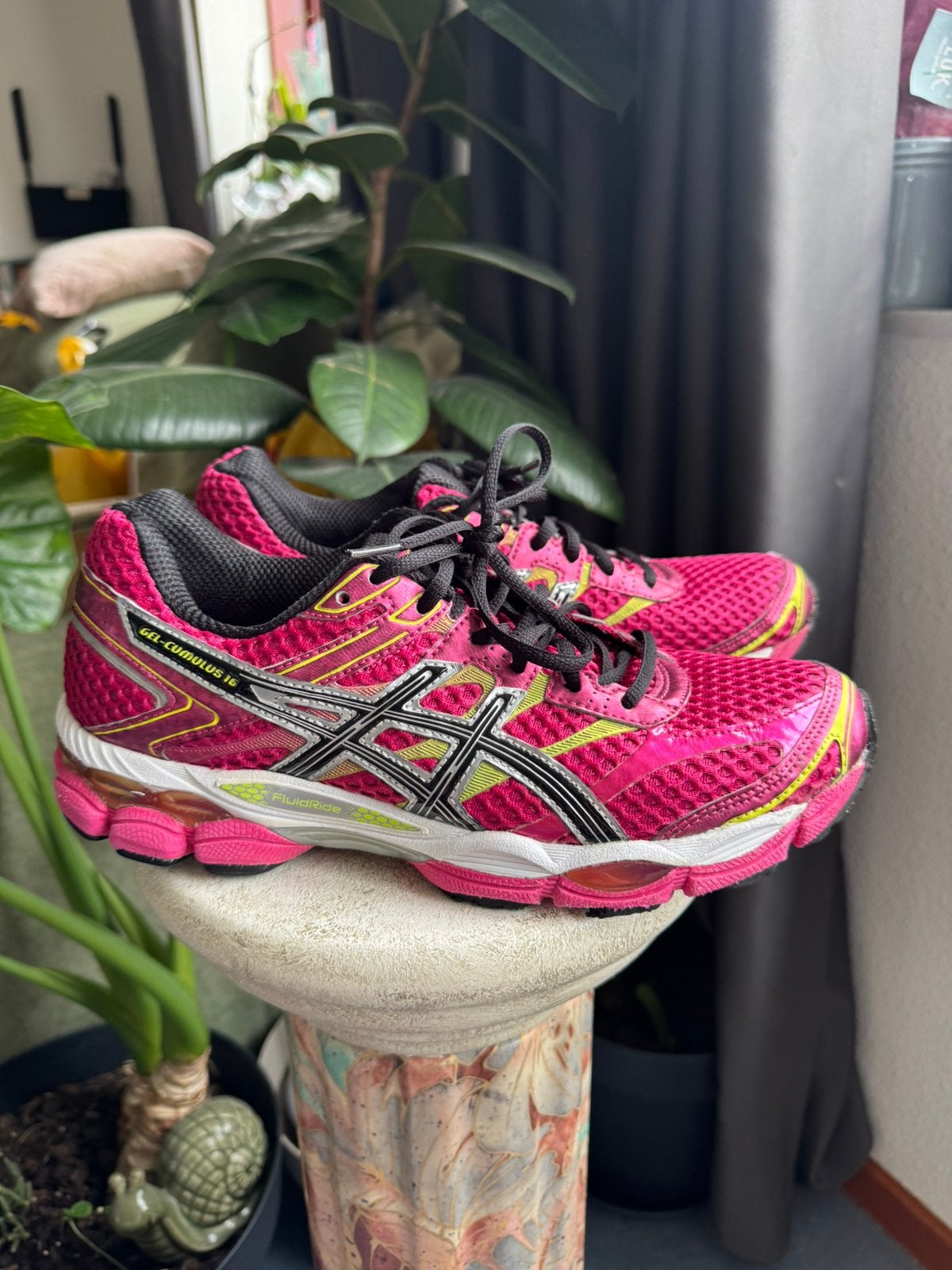 Asics Gel Cumulus 16 roze dames . Size 40.5, Verzenden, Zo goed als nieuw, Hardloopschoenen, Asics