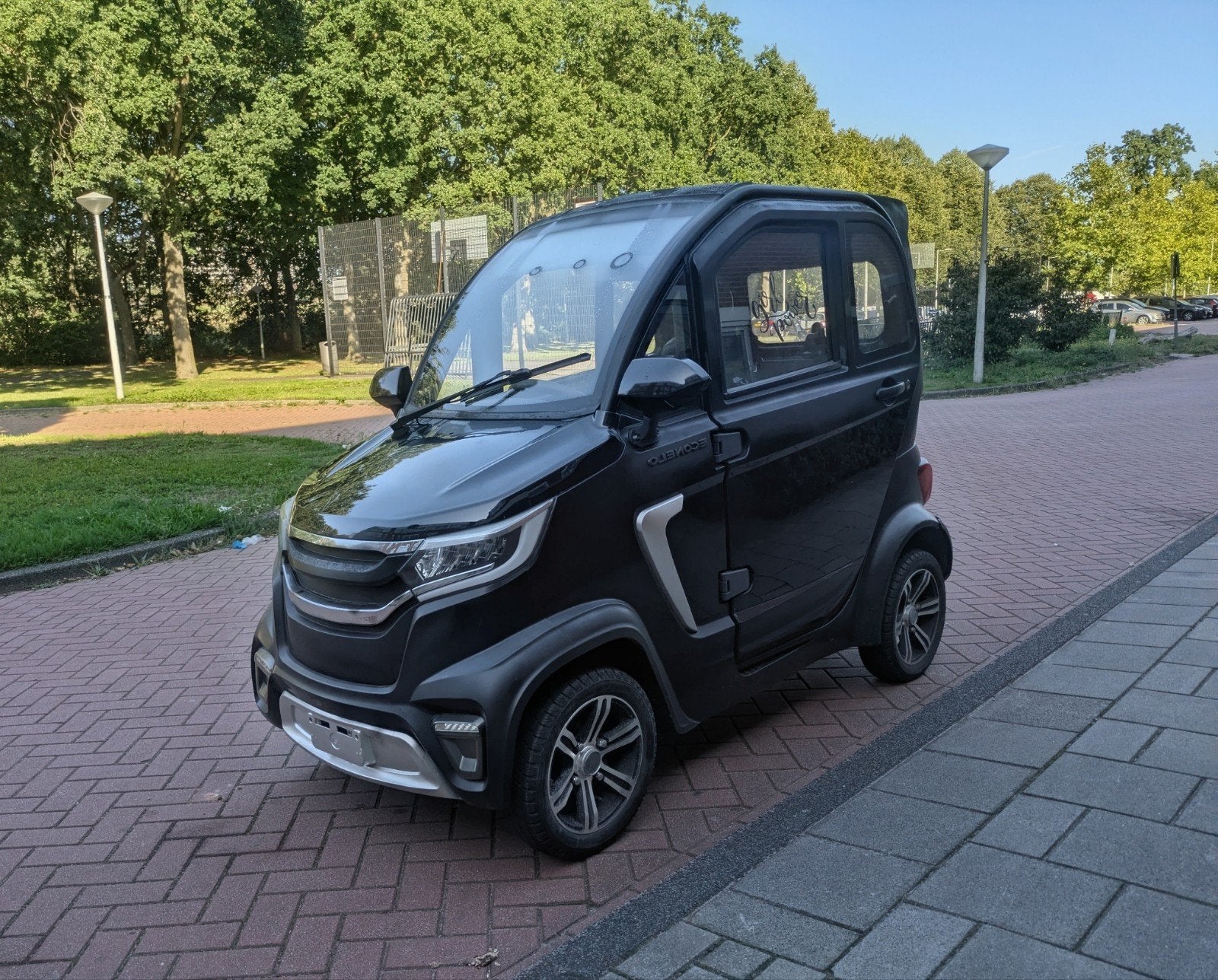 Econelo overdekte scootmobiel rijbewijs vrij Lithium 100AH, Diversen, Ophalen, 16 km/u of meer, 46 km of meer, Canta