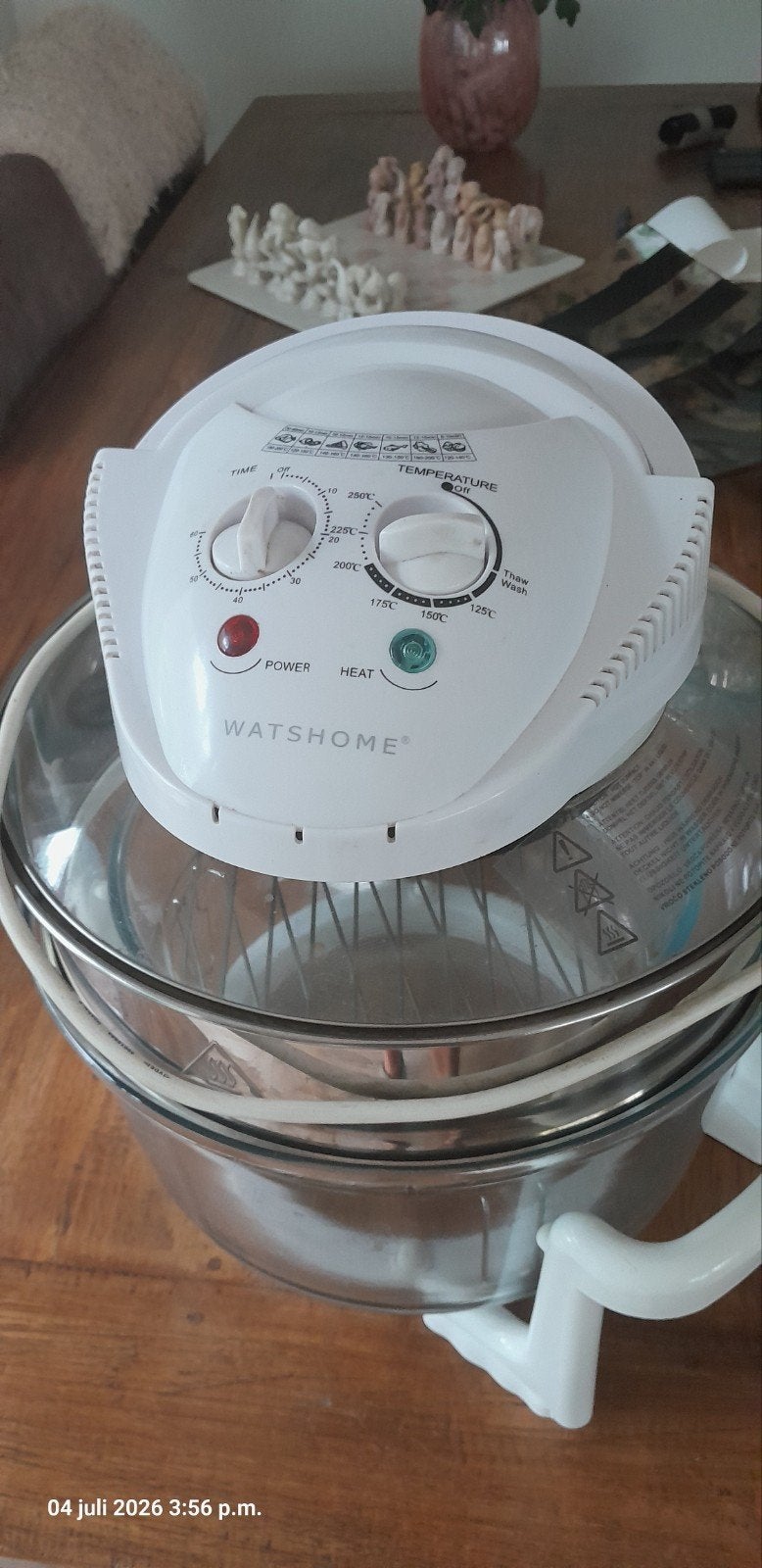 Halogeen oven, Ophalen, Minder dan 45 cm, Gebruikt, Halogeenoven