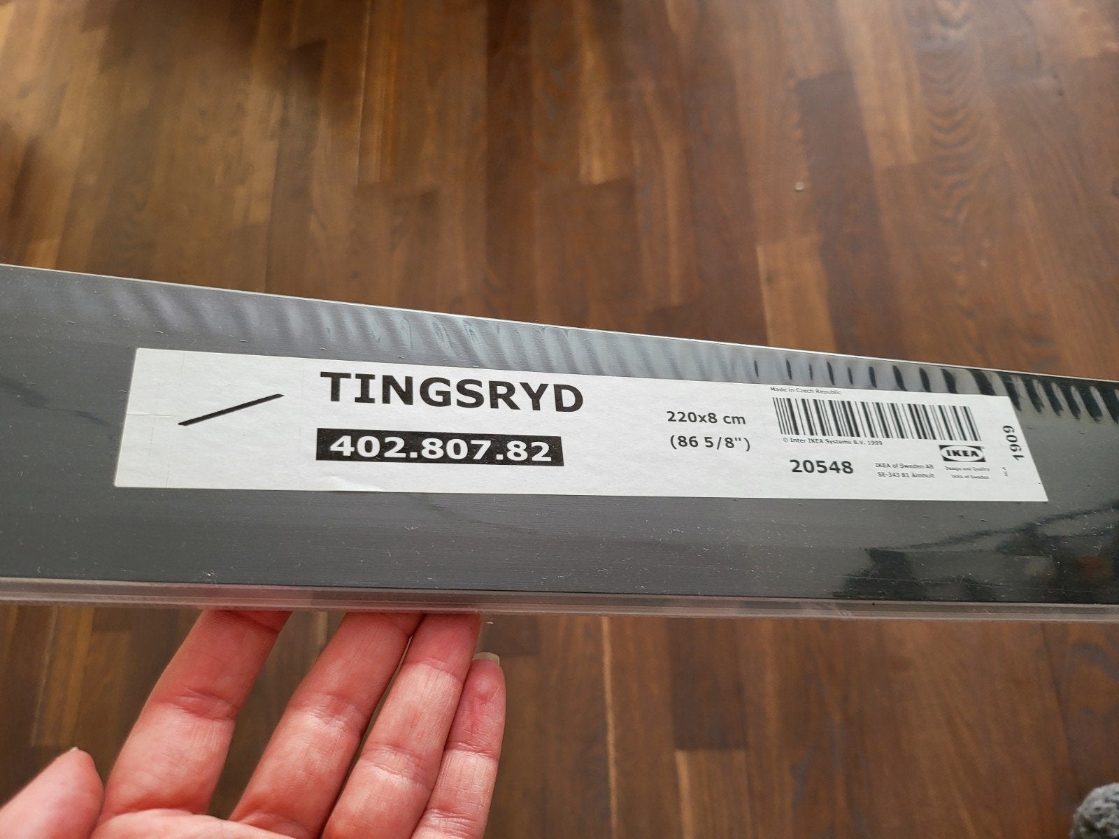 IKEA Tingsryd Metod afdekpaneel 220x8 cm,, Ophalen, Nieuw
