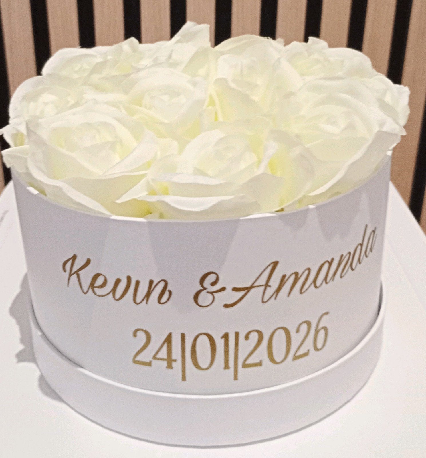Gepersonaliseerde Flowerbox voor elke gelegenheid, Ophalen of Verzenden, Nieuw