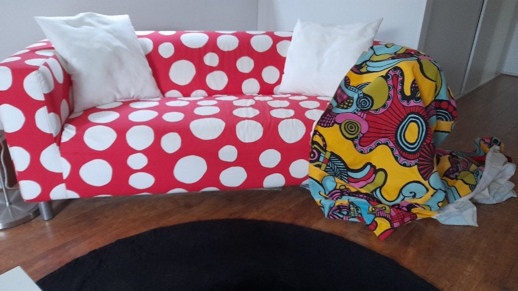 Ikea Klippan bank met twee hoezen, Ophalen, Gebruikt, Minder dan 75 cm, 150 tot 200 cm