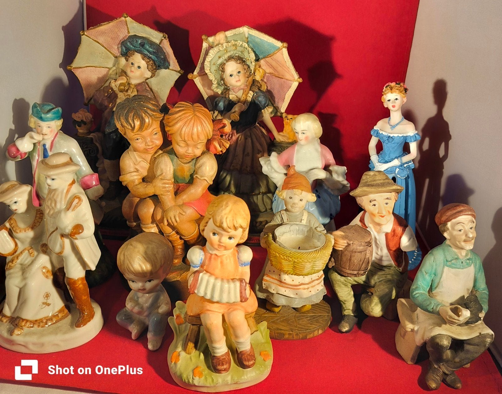 Diverse verzameling beeldjes, Ophalen of Verzenden, Gebruikt, Mens