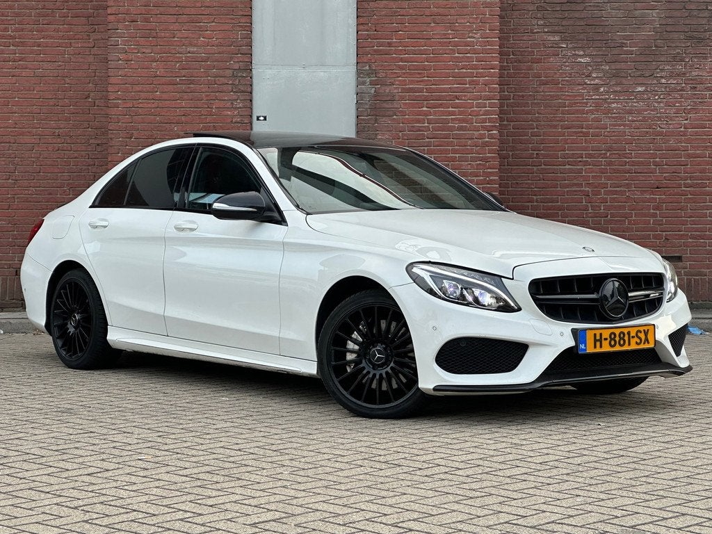 Mercedes-Benz C-klasse 250 CDI 4MATIC Ambition|PANO|LEDER|AM, Auto's, Mercedes-Benz, Euro 6, 4 cilinders, Wit, Diesel