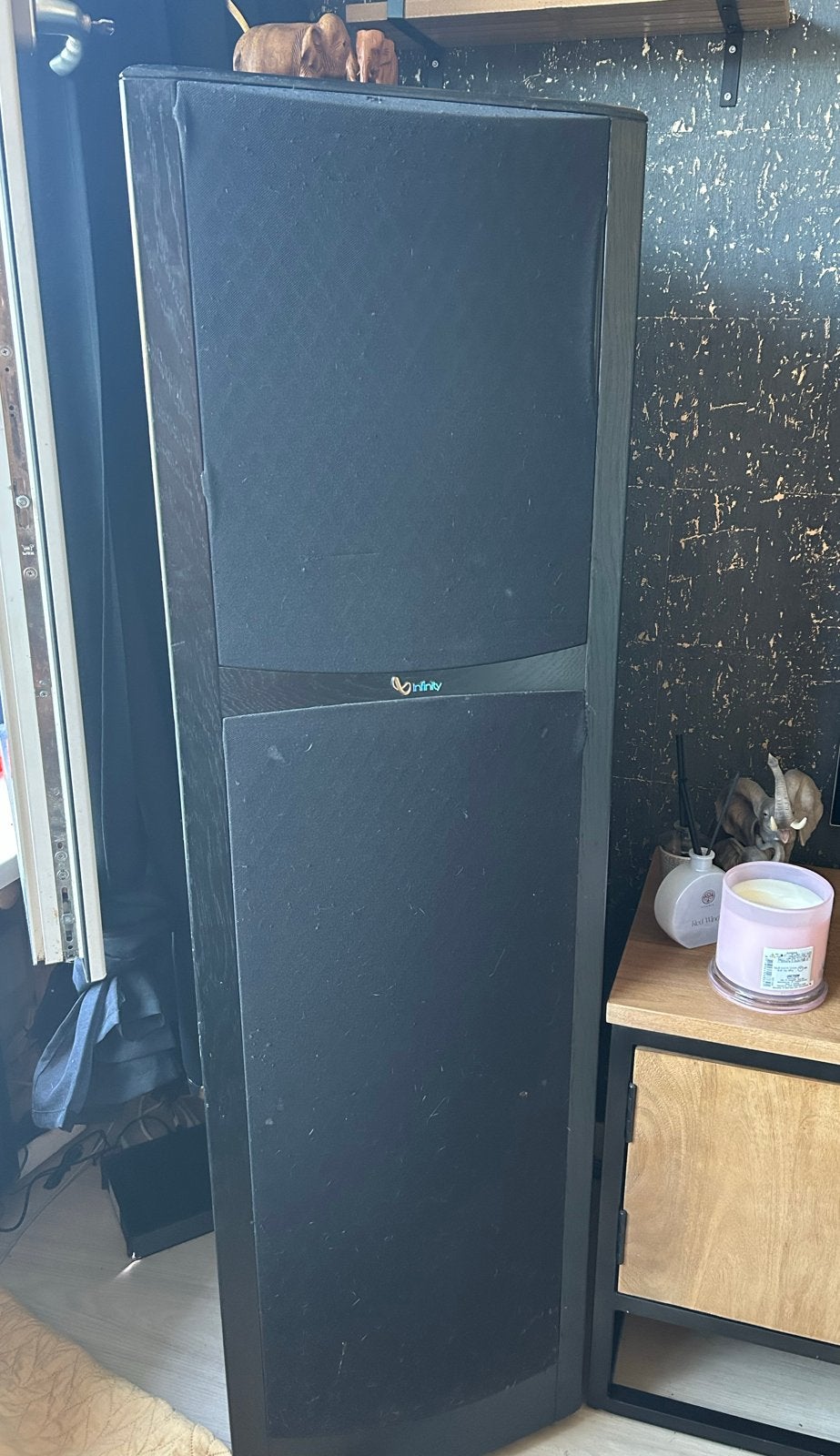 Infinity Kappa 100 Vloerstaande Luidsprekers - Set, Vloerstaande luidspreker, Gebruikt, Geschikt voor surround/home cinema, Ophalen