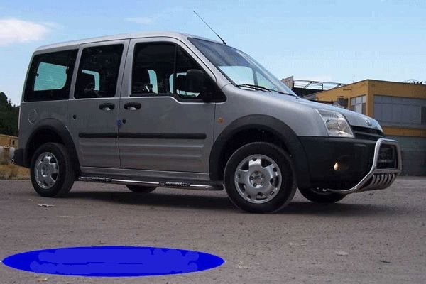 Ford Transit Connect Sidebars met aluminium trede, Auto diversen, Tuning en Styling, Niet ingevuld, Niet ingevuld, Niet ingevuld