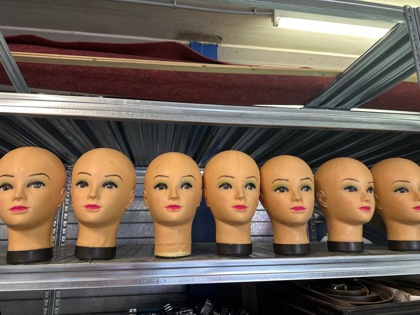 9 stuks Hoofd Pop Mannequin Display Hoofden, Verzamelen, Ophalen of Verzenden