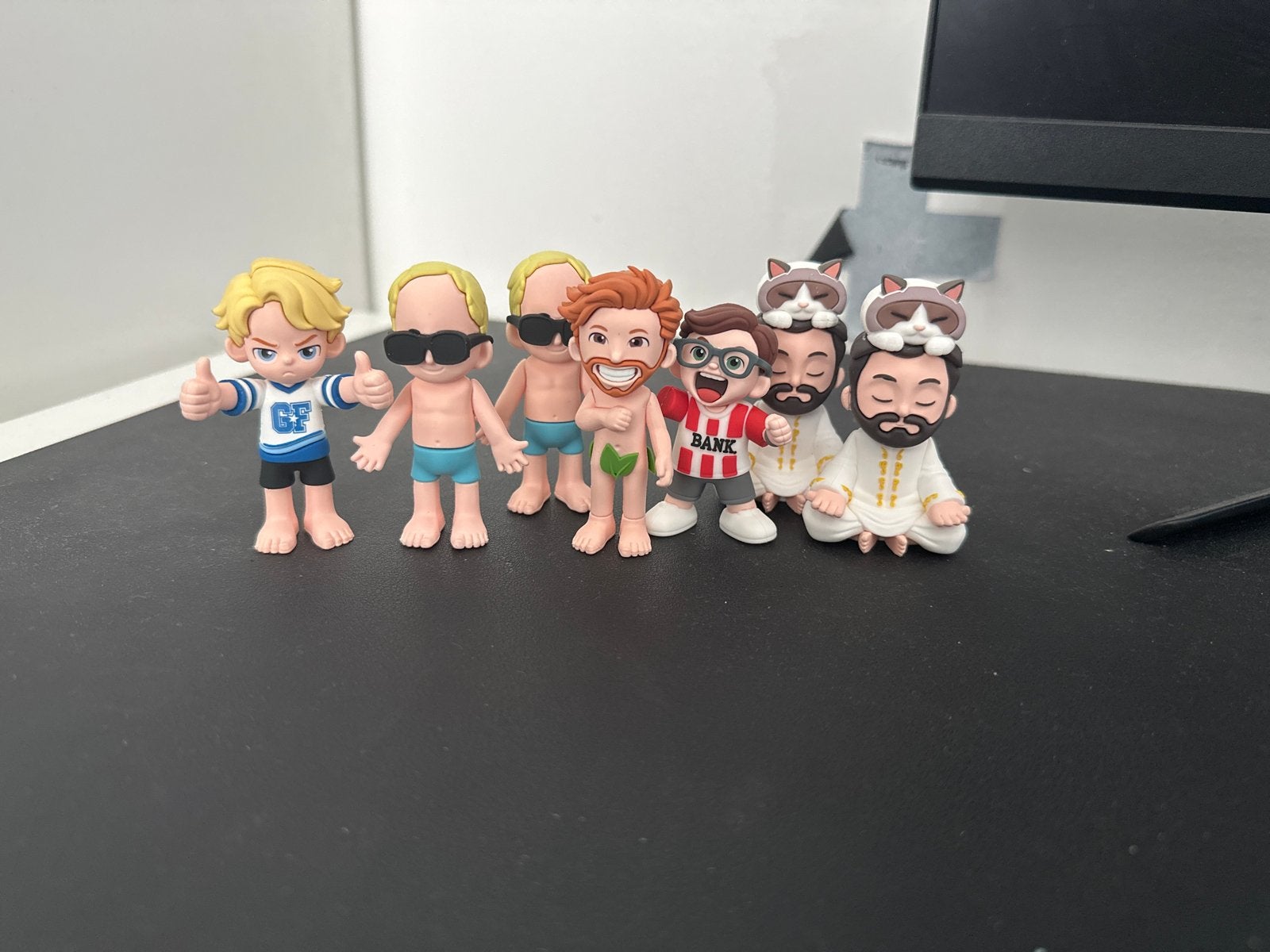 Bankzitters poppetjes volledige set - Limited Edition, Verzamelen, Poppetjes en Figuurtjes, Ophalen of Verzenden, Zo goed als nieuw